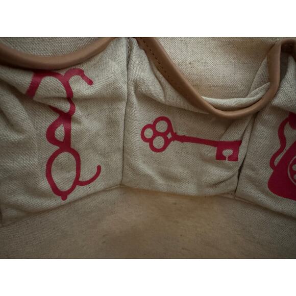 Jonathan Adler Mailbu Sunglasses Canvas Shoulder Bag - Picture 9 of 9